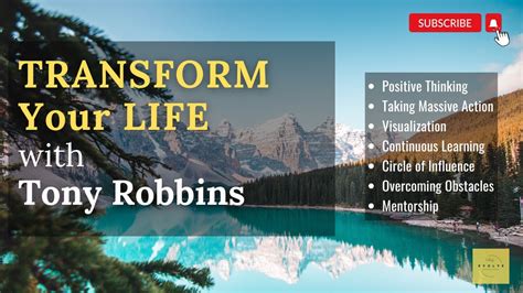 What Are Tony Robbins’ Core Principles Of Self.